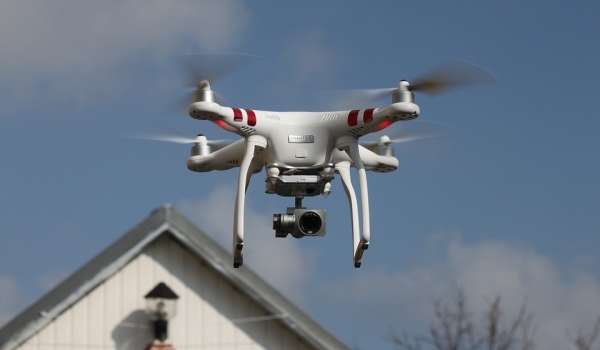 drone used by real estate agents