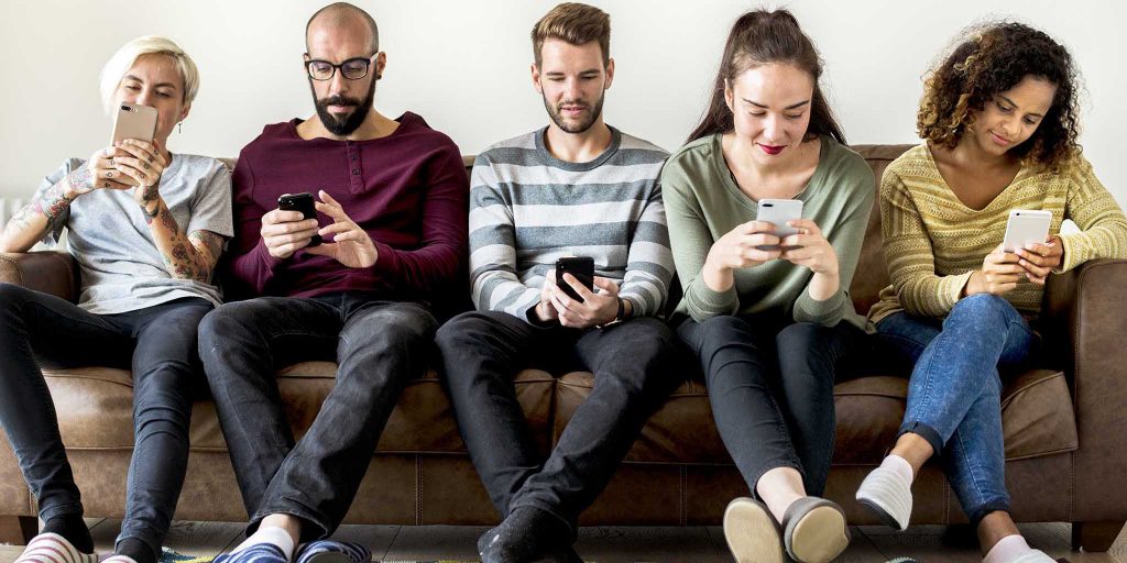 The Power of Google Shopping People sitting on couch 1