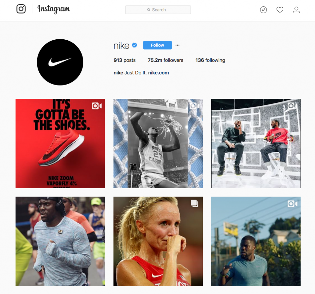 nike instagram 1