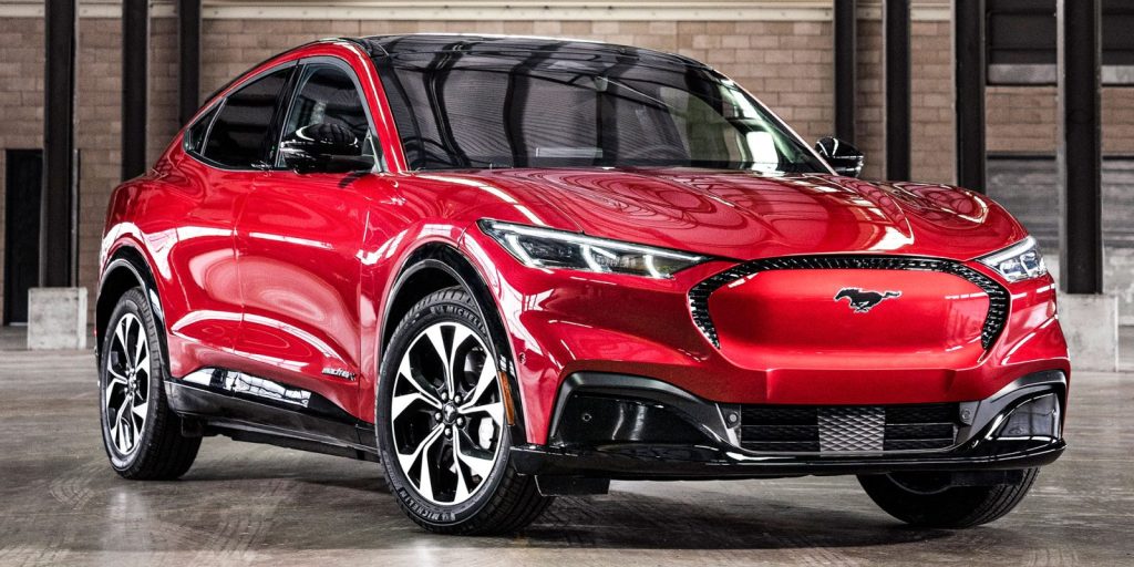 mustang mach e red 3