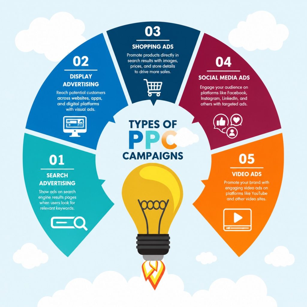 Types of PPC Campaigns