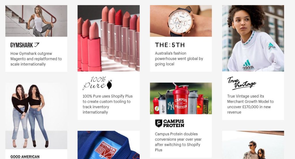 Shopify Plus Store Example