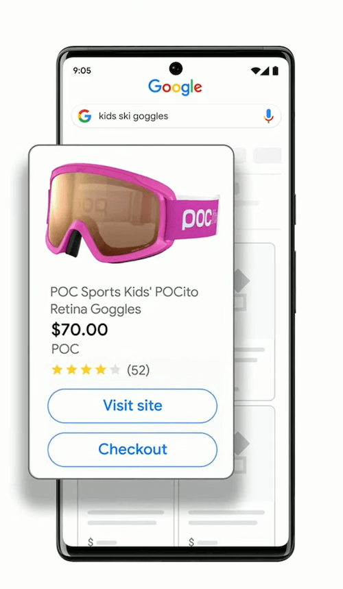 google marketing live checkout