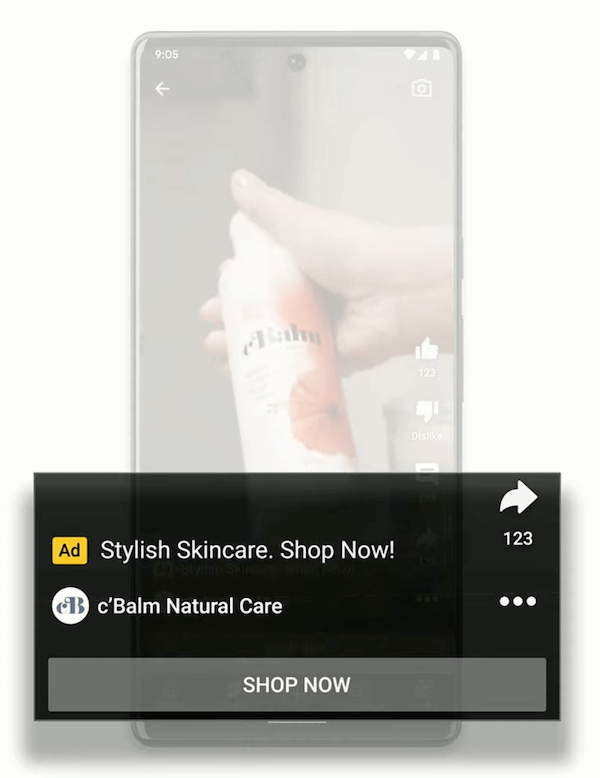 google marketing live youtube shorts ads