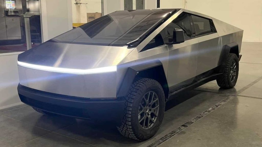 tesla cybertruck beta leaked