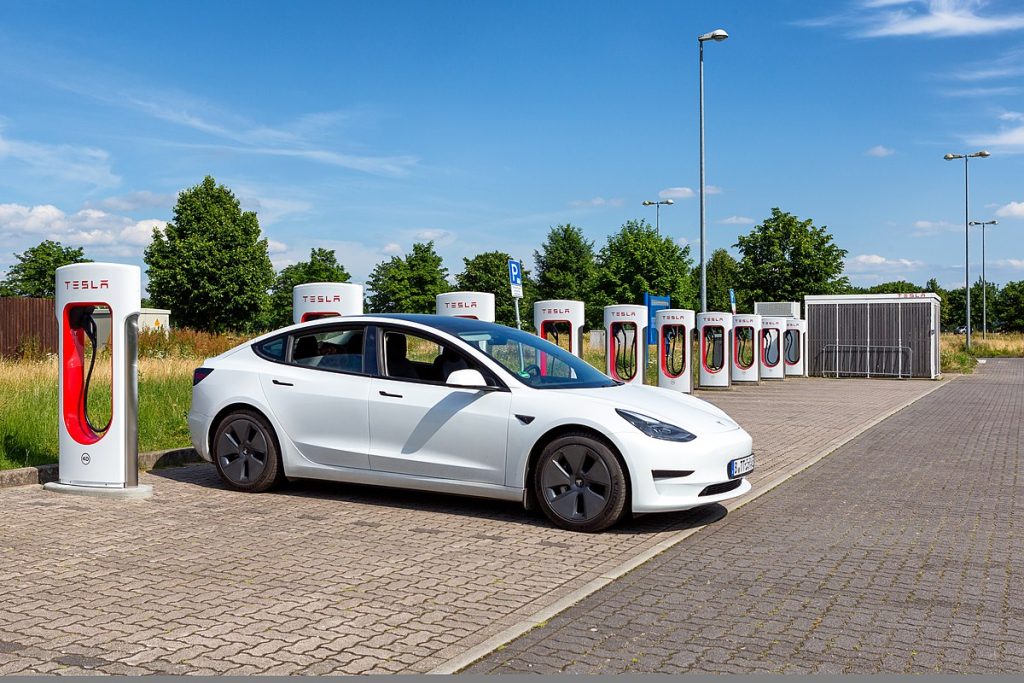 tesla supercharger