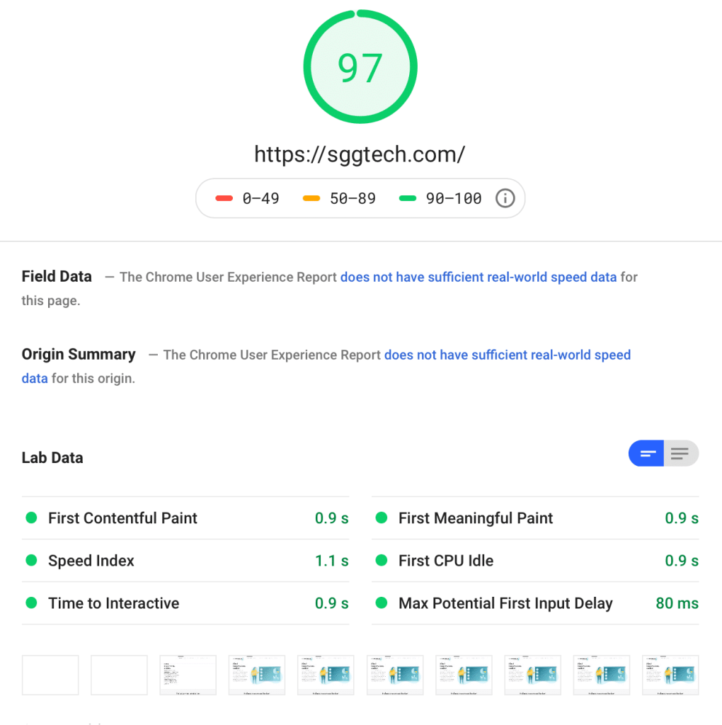 PageSpeed Insight 2