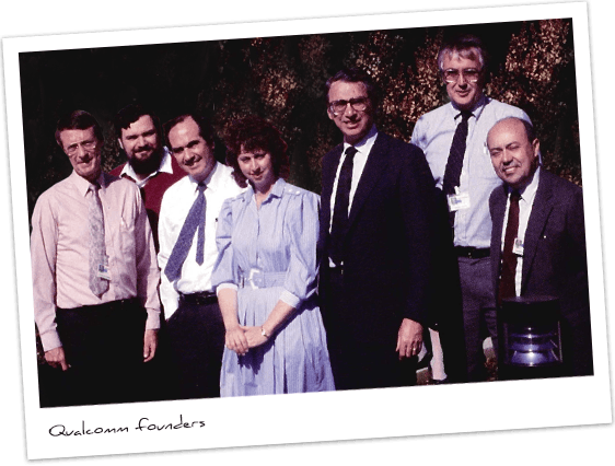 Qualcomm 7 founders