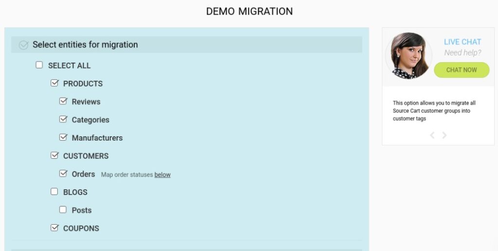 Demo Migration