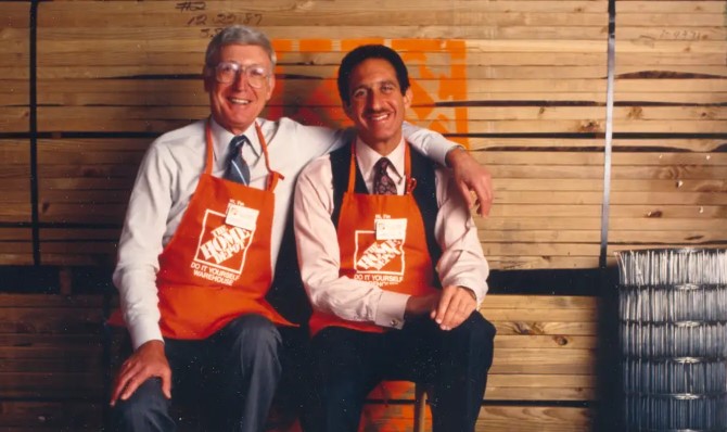 Bernie Marcus and Arthur Blank Founder of Home Depot