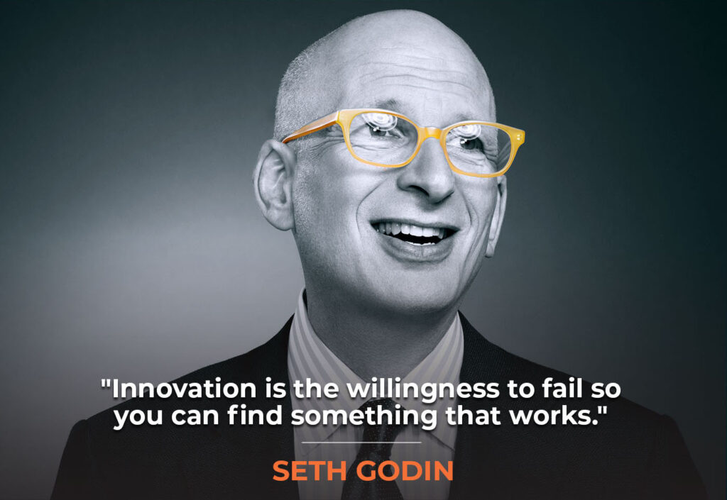 Innovation is the courage to embrace failure in pursuit of finding viable solutions.