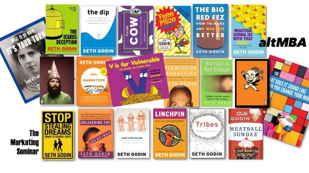 The Famous Books written by Seth Godin