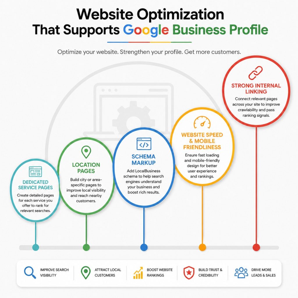 Website Optimization That Supports Google Business Profile
