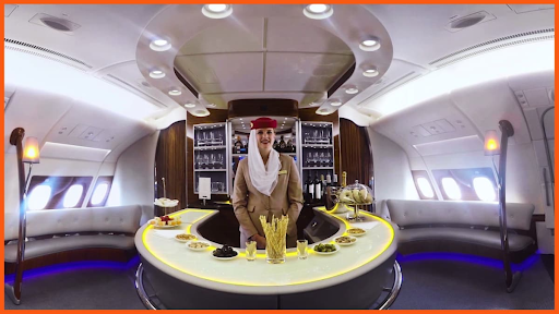 First Airline to do bar lounge in the plane