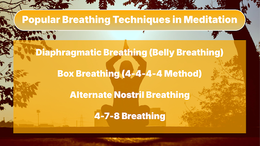 Popular Breathing Techniques in Meditation