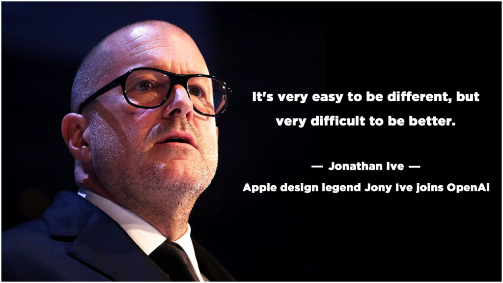 The Legendary Apple Designer Jony Ive joins OpenAI