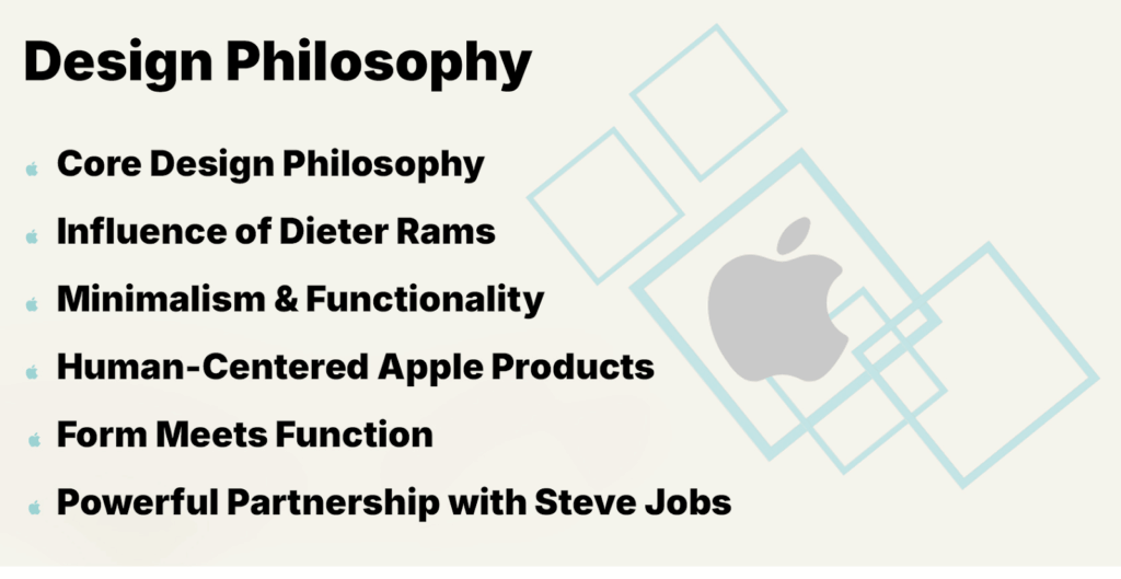 Jony Ive Design Philosophy
