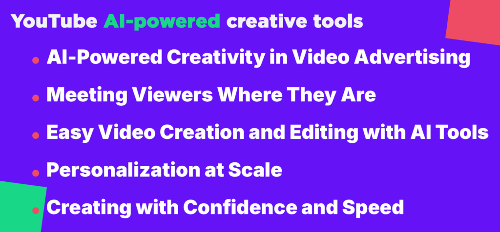 YouTube AI-Powered Creative Tools