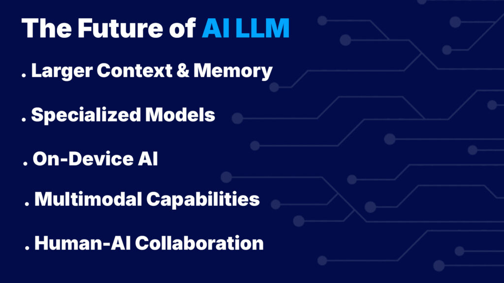 The Future of AI LLM