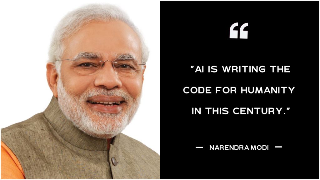 AI is writing the code for humanity in this century.