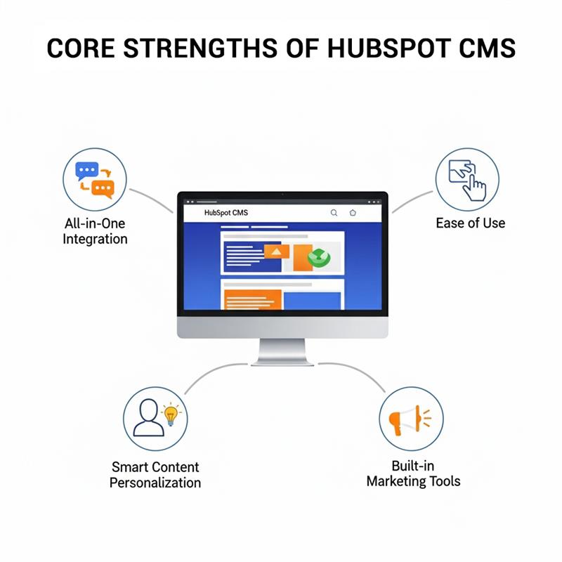 Core strengths of HubSpot CMS