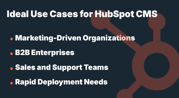 Ideal Use Cases for HubSpot CMS