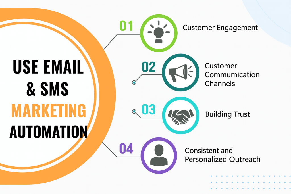 Use Email & SMS Marketing Automation