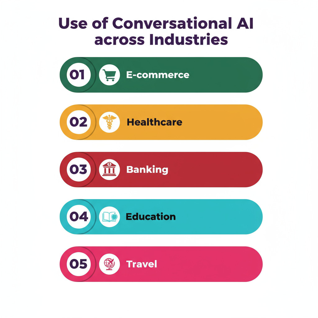 Use of Conversational AI across Industries