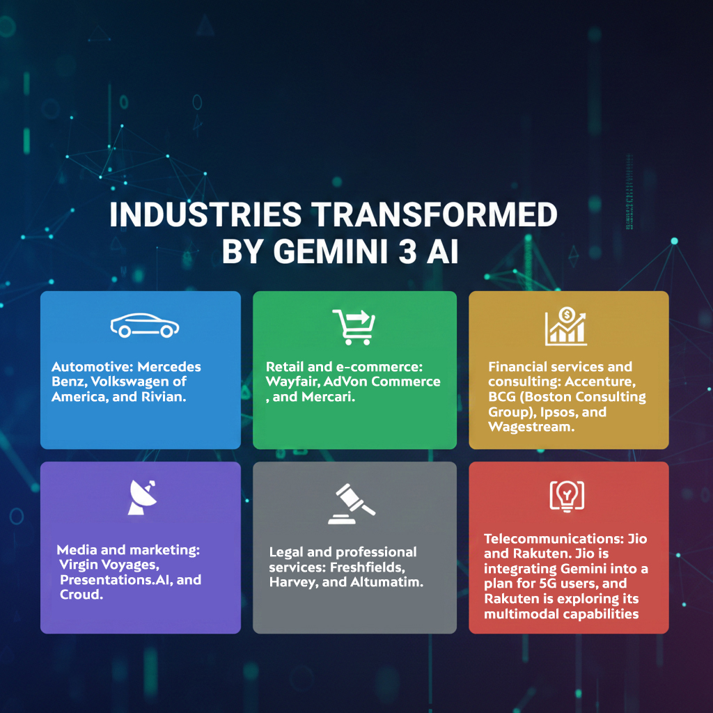 Companies using Google Gemini 3 2