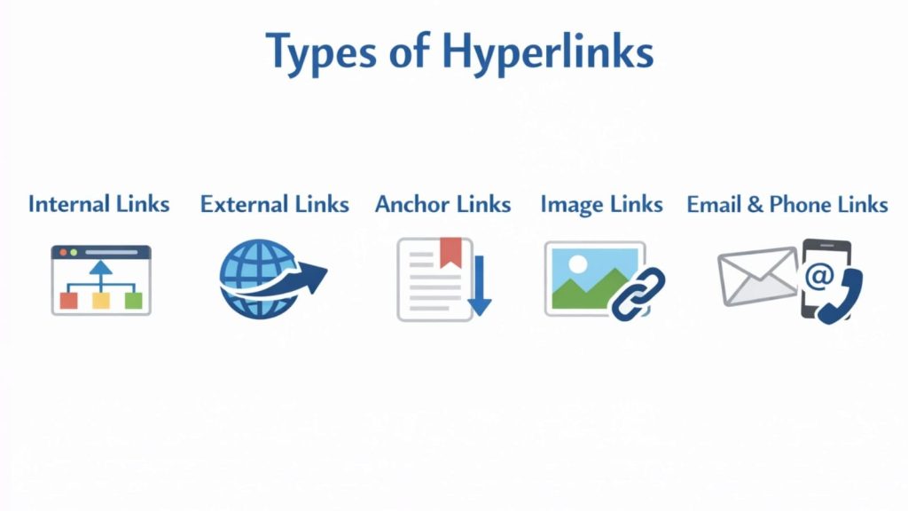 Types of Hyperlinks