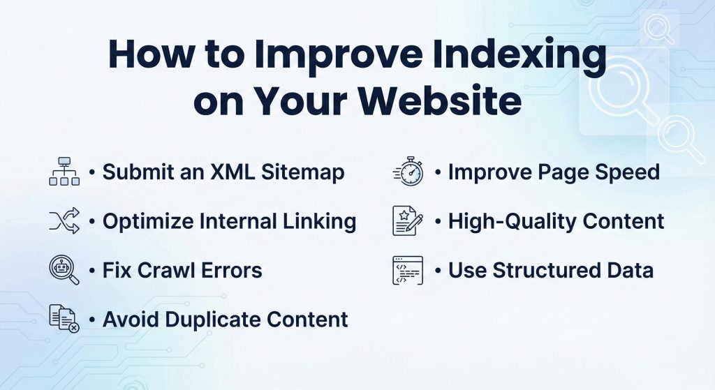 How to Improve Indexing on your Website