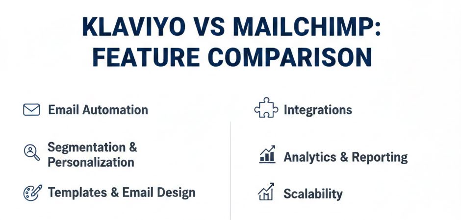 Klaviyo vs Mailchimp: Feature Comparison