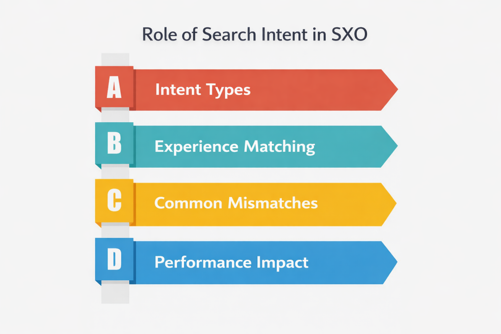 Role of Search Intent in SXO