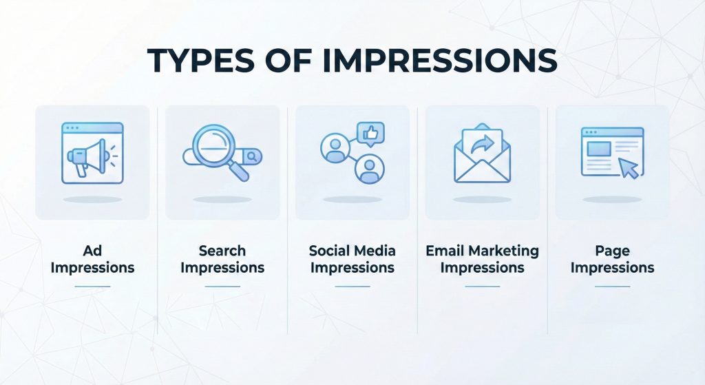 Types of Impressions