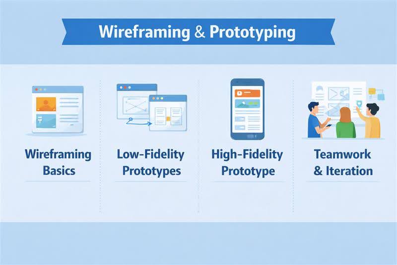 Wireframing & Prototyping