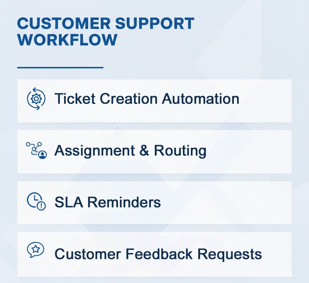 Customer Support Workflow