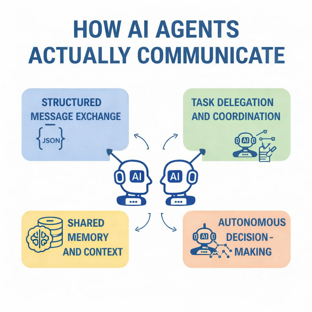 How AI Agents actually Communicate