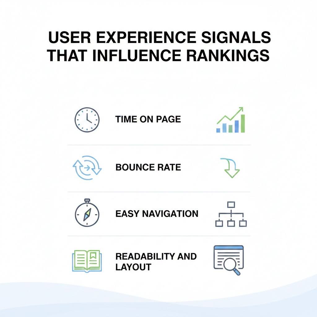 User Experience Signals That Influence Rankings