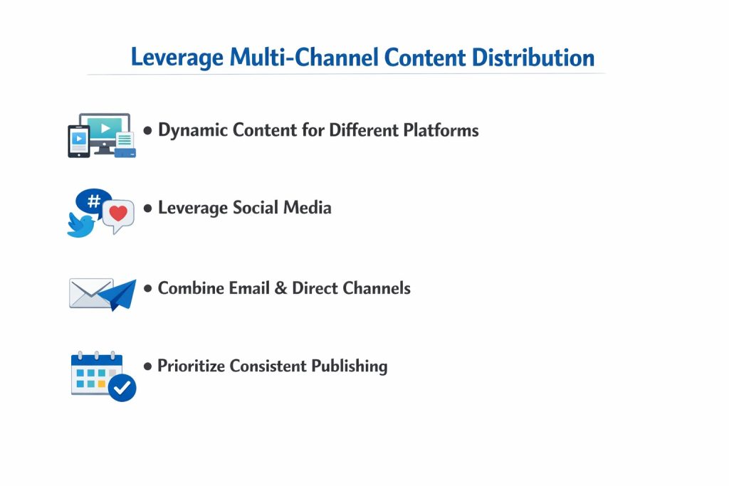 Leverage Multi-Channel Content Distribution