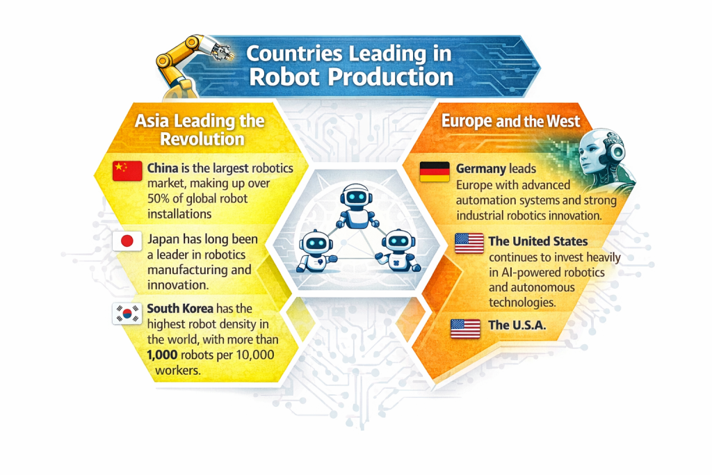 Countries Leading in Robotics