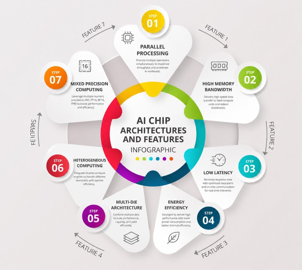 AI Chip Architectures and Features