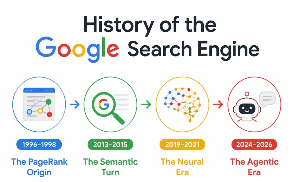 History of the Google Search Engine