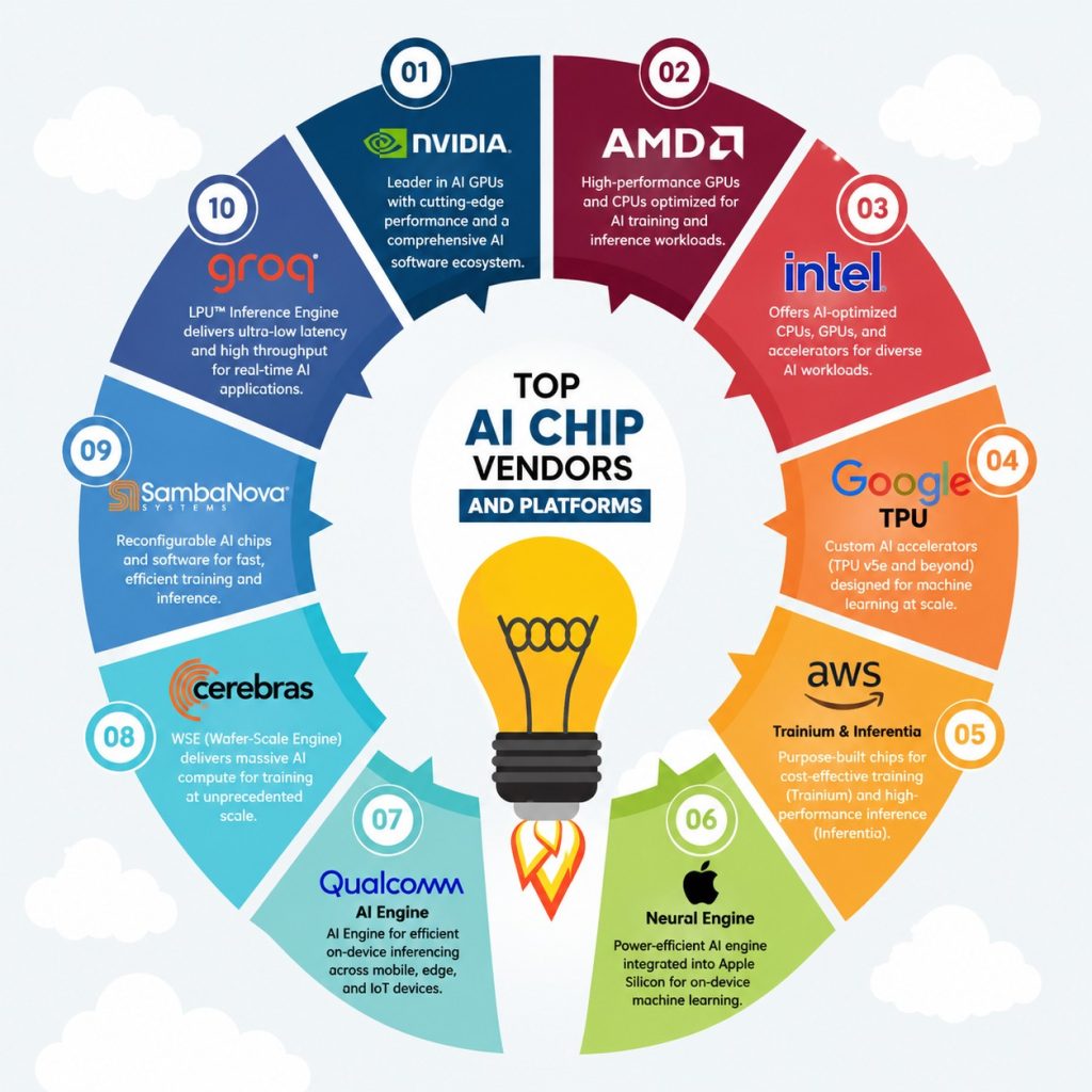 Top AI Chip Vendors and Platforms