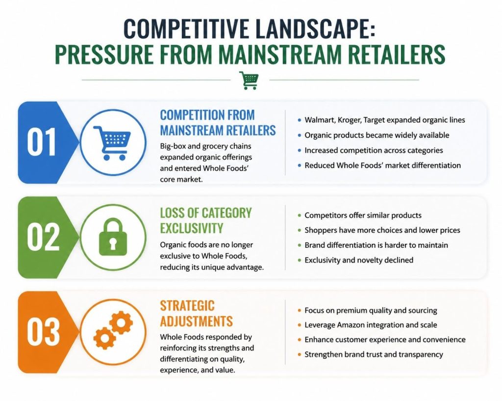 Competitive Landscape: Pressure from Mainstream Retailers