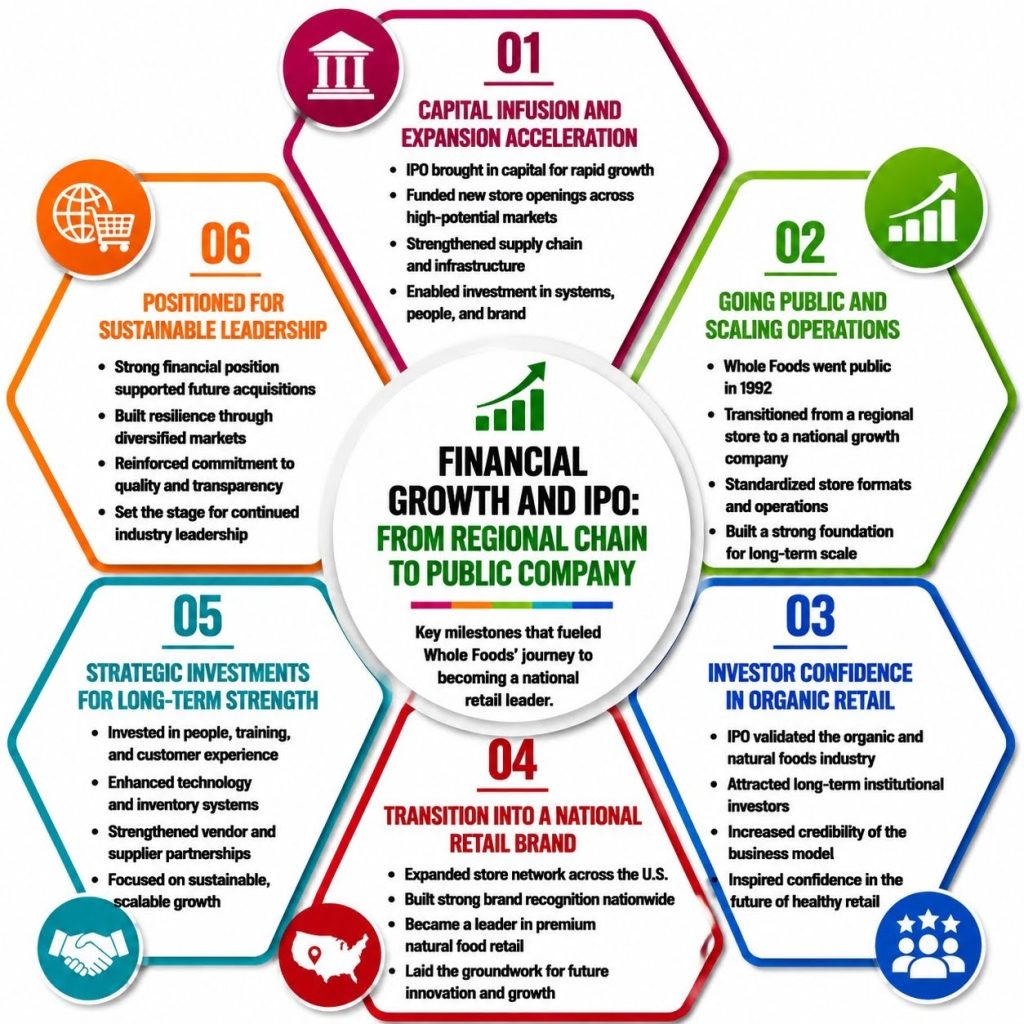 Financial Growth and IPO: From Regional Chain to Public Company