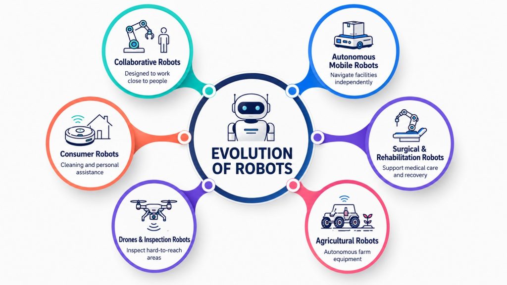 Evolution of Robots