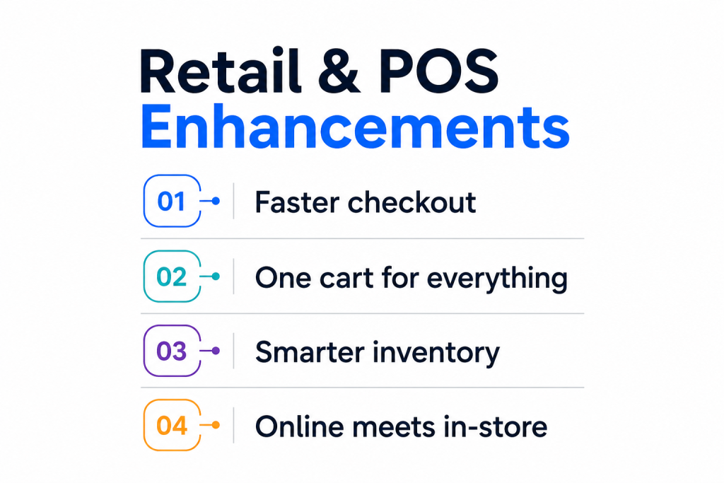 Retail & POS Enhancements