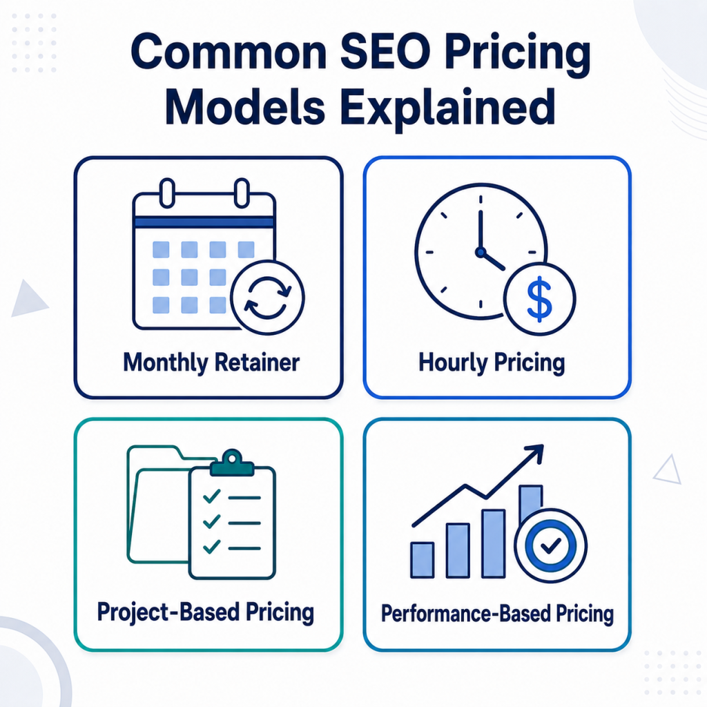 Common SEO Pricing Models Explained