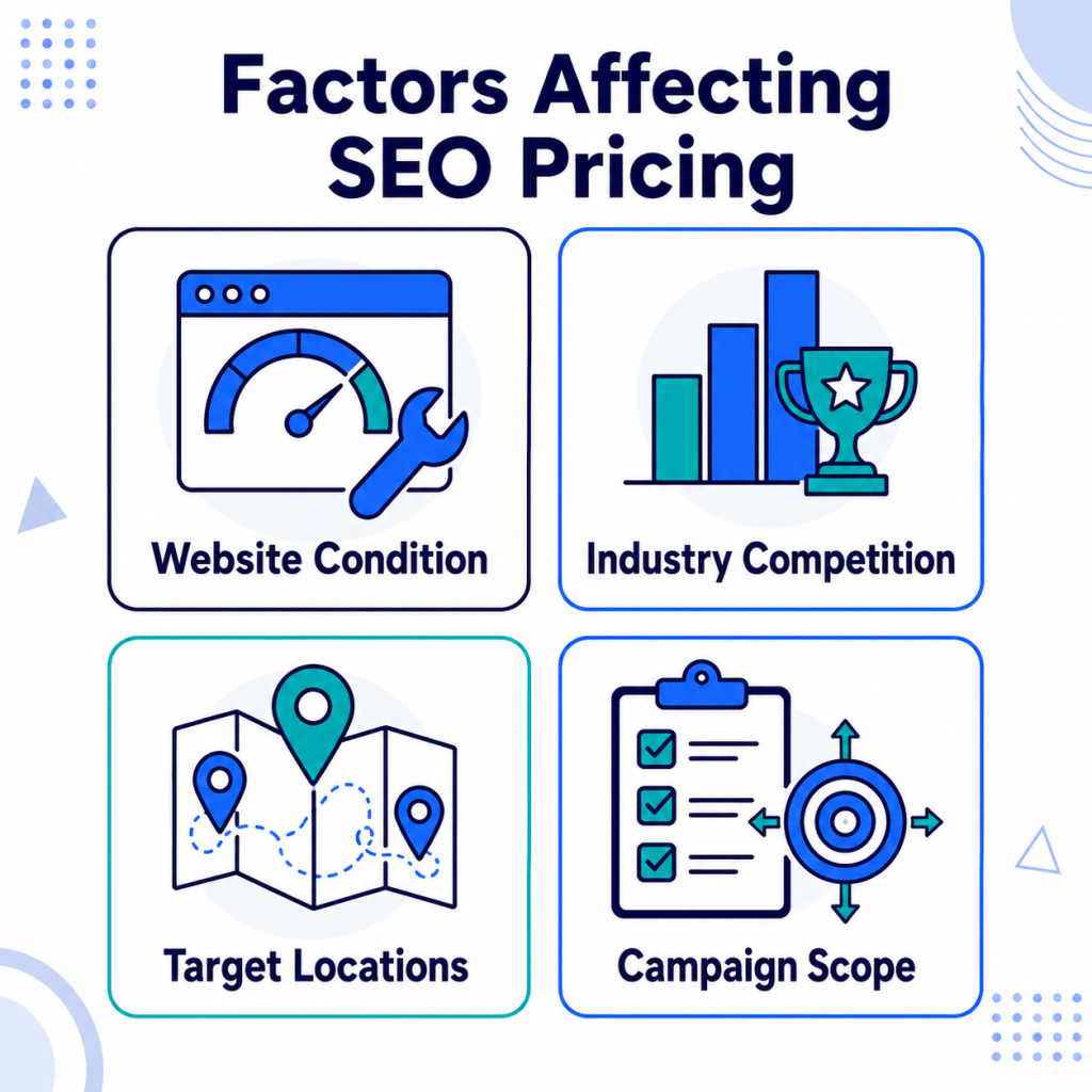 Factors Affecting SEO Pricing