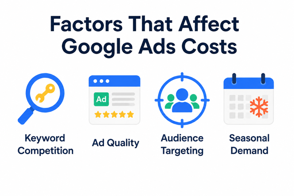 Factors That Affect Google Ads Costs